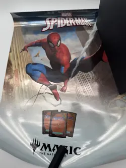 MTG Spider Man Magic The Gathering Spiderman 18 x 24 FOIL Promo Store Poster - Image 2