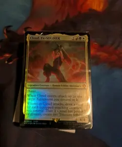 MTG Limit Break Cloud, Ex-SOLDIER Commander (Deck Only) Final Fantasy - Image 1