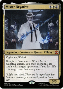 Mister Negative - 0135 - Marvel's Spider-Man MTG - NM/M Ships Now - Image 1