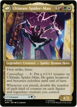 Miles Morales - 0108 - Marvel's Spider-Man MTG - NM/M Ships Now - Image 2