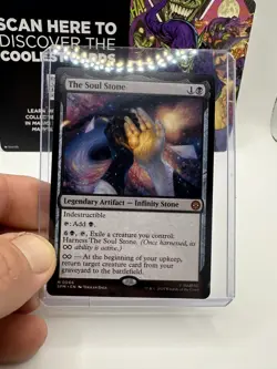 NM - The Soul Stone M Marvel's Spider-Man 66 MTG IN HAND SHIP ASAP - Image 1