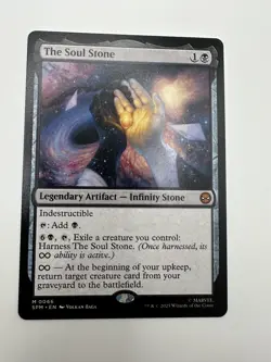 NM - The Soul Stone M Marvel's Spider-Man 66 MTG IN HAND SHIP ASAP - Image 2
