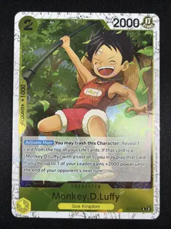 Monkey.D.Luffy Pirate Foil ST13-014 PRB-02 The Best One Piece - Image 1