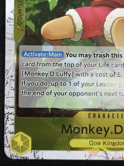 Monkey.D.Luffy Pirate Foil ST13-014 PRB-02 The Best One Piece - Image 5
