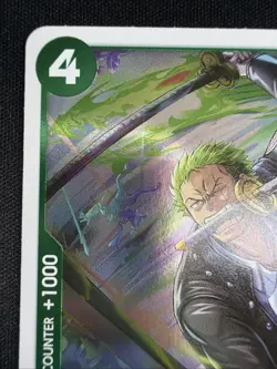 Roronoa Zoro OP13-037 R One Piece: Carrying On His Will Foil - Image 2
