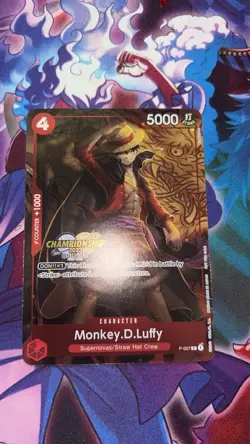 Monkey.D.Luffy (007) (CS 2023 Celebration Pack) P-007 One Piece Stamped Promo - Image 1