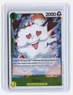 Zeus A Fist of Divine Speed #OP11-106 Rare Foil - Image 1