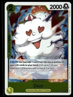 A Fist of Divine Speed #OP11-106 Zeus - Image 1