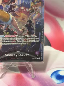 Monkey.D.Luffy Leader Foil OP05-060 Promo PSA Magazine 5000 Life 5 NM/MINT - Image 4