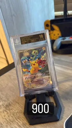 Pokemon Pikachu Promo SV-P 001 Scarlet Violet Japanese BGS 10 Black Label Japan - Image 1