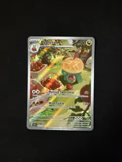 Pokemon Appletun #211/191 English Surging Sparks Illustration Rare - Image 1