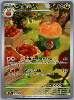 Appletun 211/191 Illustration Rare Surging Sparks Pokemon NM - Image 1