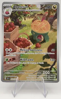 Pokemon TCG - Appletun - Surging Sparks 211/191 Illustration Rare Full Art NM - Image 1