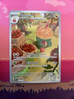 Pokemon Card Appletun Surging Sparks Illustration Rare 211/191 Near Mint - Image 1
