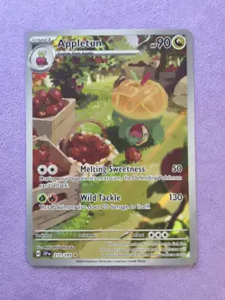 Appletun 211/191 Surging Sparks Illustration Rare Pokemon Card - Image 1