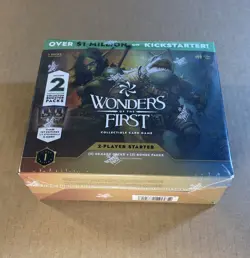 NEW SEALED Wonders of the First 2-Player Starter Set Kit With Bonus Packs CCG… - Image 2