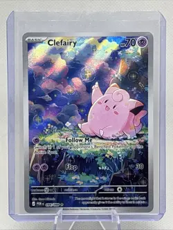 Clefairy 094/088 Me03: Perfect Order Holo Illustration Rare 2026 NM+ - Image 1