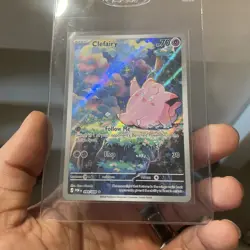 Clefairy Holo Illustration Rare ME03: Perfect Order 094/088 NM - Image 1