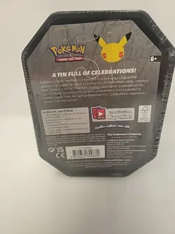 Pokemon DARK SYLVEON V Tin Pokemon 25th Celebrations FACTORY SEALED - Image 3