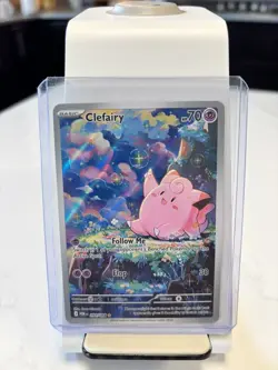 2026 Clefairy - 094/088 Illustration Rare Holo NM ME03: Perfect Order Pokemon - Image 3