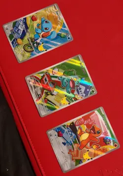 Pokemon TCG First Partner Illustration Collection Series 1 Kanto GEN 1 Starters - Image 1