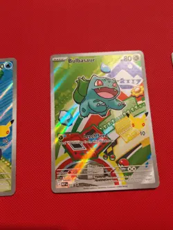 Pokemon TCG First Partner Illustration Collection Series 1 Kanto GEN 1 Starters - Image 4