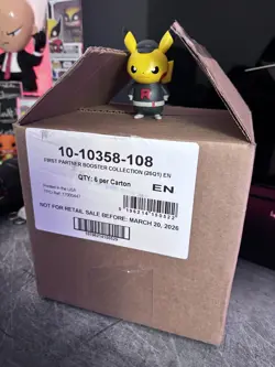 Pokemon First Partner Illustration Collection: Series 1 (x6) Sealed Boxes - Image 3