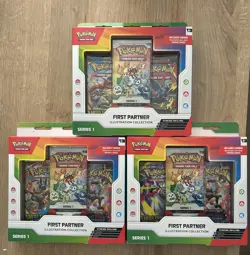 Pokemon TCG First Partner Illustration Collection Series 1 - Brand New Sealed! - Image 1