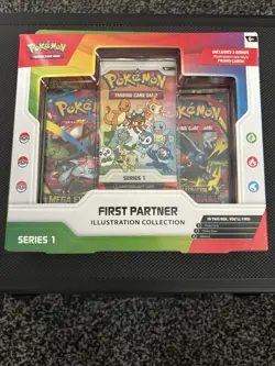 Pokemon TCG: First Partner Illustration Collection Series 1, Brand New Seal - Image 1