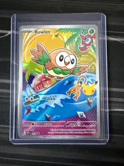 Pokemon First Partner Illustration Collection Series 1 Alola Gen 7 Starters Set - Image 3