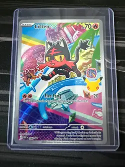 Pokemon First Partner Illustration Collection Series 1 Alola Gen 7 Starters Set - Image 5