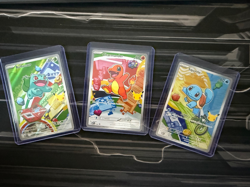 Pokemon TCG First Partner Illustration Collection Series 1 Kanto GEN 1 Starters - Image 1