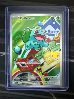Pokemon TCG First Partner Illustration Collection Series 1 Kanto GEN 1 Starters - Image 3