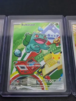 Pokemon TCG First Partner Illustration Collection Series 1 Kanto GEN 1 Starters - Image 3