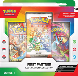 Pokemon First Partner Illustration Collection Series 1 - Image 1