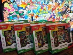 Pokemon TCG First Partner Series 1 Illustration Collection Boxes X 4!!! - Image 1