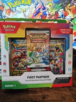 Pokemon TCG First Partner Series 1 Illustration Collection Boxes X 4!!! - Image 2