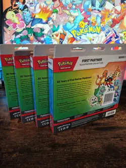 Pokemon TCG First Partner Series 1 Illustration Collection Boxes X 4!!! - Image 4