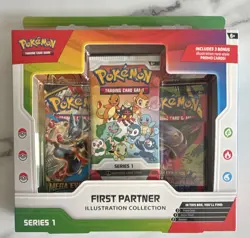 Pokemon TCG First Partner Illustration Collection Series 1 Box 2021 English - Image 1