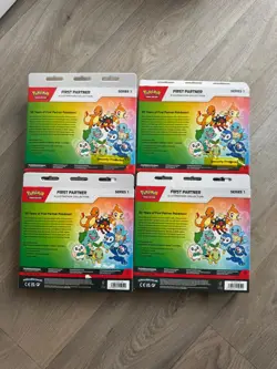 Pokemon TCG First Partner Illustration Collection Series 1 Brand New Sealed x 4 - Image 2