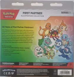 4 Pokemon TCG First Partner Illustration Collection Series 1 Box 3 Booster Pack - Image 2