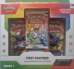 Pokemon TCG First Partner Illustration Collection Series 1 Box - Image 1