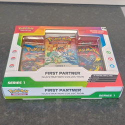 Pokemon TCG First Partner Illustration Collection Series 1 Box English - Image 1