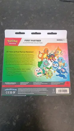 Pokemon TCG First Partner Illustration Collection Series 1 Box English - Image 3