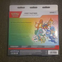 Pokemon TCG First Partner Illustration Collection Series 1 Promo Box, English - Image 2