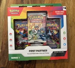 Pokemon TCG First Partner Illustration Collection Series 1 Promo Box 2021 - Image 1