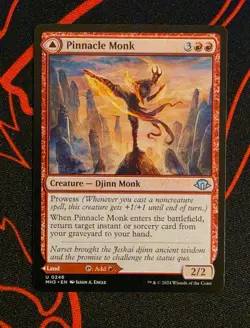 MTG Pinnacle Monk x1 Near Mint from Modern Horizons 3 - Image 1