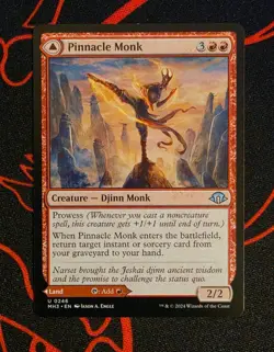 MTG Pinnacle Monk x1 Near Mint from Modern Horizons 3 - Image 3