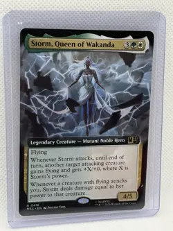 Storm, Queen of Wakanda (Extended Art) Commander: Marvel Super Heroes Regular - Image 1