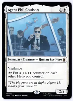 Agent Phil Coulson MSH 4 Magic: The Gathering R NM - Image 1